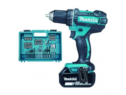 Makita DDF482RFX1 Aku vrtací šroubovák s příslušenstvím Li-ion LXT 18V/3,0 Ah (DDF482RFX1)