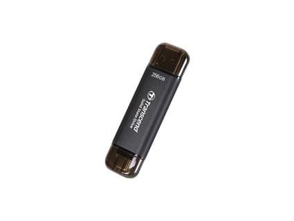 Transcend ESD310C 256GB, External SSD, USB 10Gbps, Type C/A (TS256GESD310C)