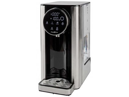 NEDIS automat na horkou vodu/ objem 2,7 l/ display/ digitální/ černá (hliník) (KAWD310FBK)