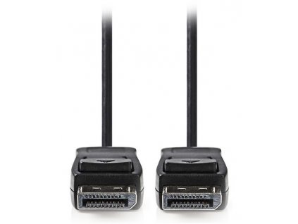 NEDIS kabel DisplayPort/ zástrčka DisplayPort - zástrčka Displayport/ 4K/ černý/ 2m