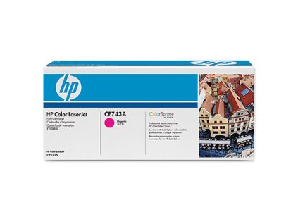 HP CE743A Magenta Toner (7300str.) pro CLJ CP5225 - originální (CE743A)