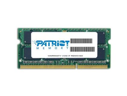 PATRIOT Signature DDR3 8GB 1600MHz Ultrabook SODIMM (PSD38G1600L2S)