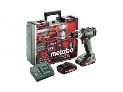 Metabo BS 18 L Set mobilní dílna 2x2,0Ah Aku vrtačka (602321870)