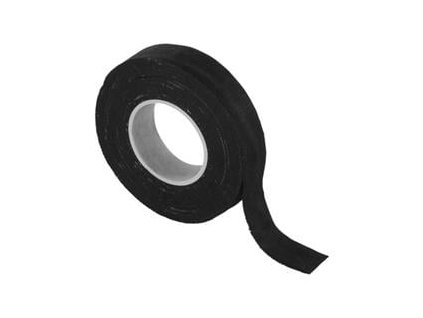 Izolační páska textilní 19mm / 10m černá (F6910)