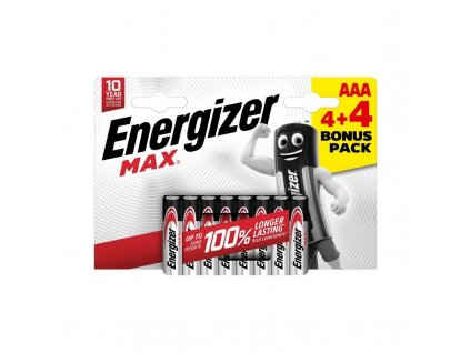 Energizer MAX - Mikrotužka AAA/4+4 zdarma (EU009)