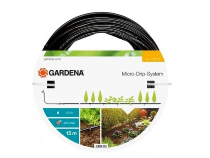Gardena 1362-20 Micro-Drip-System rozšíření pro rostliny v řádcích - Nadzemní kapací hadice 4,6 mm (3/16") (1362-20)