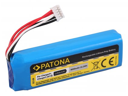 Patona PT6512 - JBL Charge 2+ 6000mAh 3,7V Li-Pol MLP912995-2P (PT6512)