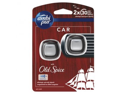 AmbiPur Car Osvěžovač Jaguar Old Spice, 2 x 2 ml (8001841748757)