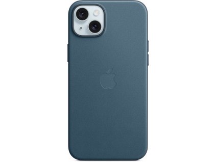 Apple iPhone 15 Plus FineWoven Case s MagSafe - Pacific Blue (MT4D3ZM/A)