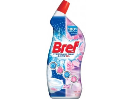 Bref WC čistič Hygiene Gel Floral 700ml (9000101311778)