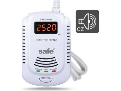 Detektor hořlavých a výbušných plynů SAFE-808L(zemní plyn) (SAFE 808L)
