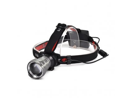 Solight LED čelová svítilna, 300lm, Cree XPG R5, fokus, 3x AA (WH21)