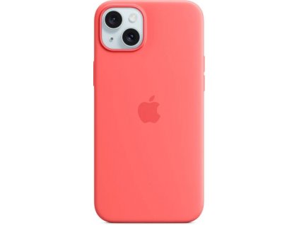 Apple iPhone 15 Plus Silicone Case s MagSafe - Guava (MT163ZM/A)