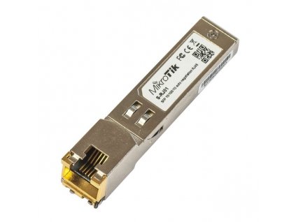 MikroTik SFP modul S-RJ01, RJ-45, 100m, 1.25Gbit (S-RJ01)