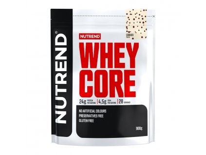 Nutrend WHEY CORE 900 g, cookies (VS-041-900-CC)