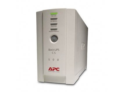 APC BACK-UPS CS 500EI, DAT. OCHRA., SW, (BK500EI)