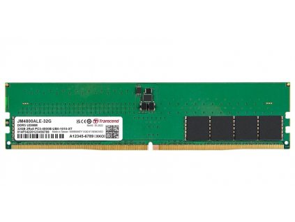 Transcend 32GB DDR5 4800 U-DIMM (JetRam) 2Rx8 2Gx8 CL40 1.1V (JM4800ALE-32G)