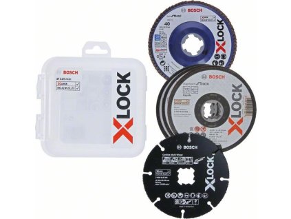 Bosch Sada řezných a lamelových kotoučů X-LOCK CMW, 125 mm (2.608.619.374) (2.608.619.374)