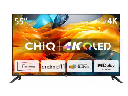 CHiQ U55QG7L TV 55" + 2 roky prodloužená záruka (U55QG7L)