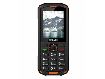 EVOLVEO StrongPhone X5 černo-oranžová (SGP-X5-B)