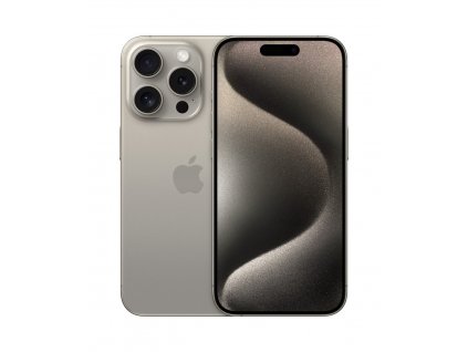 iPhone 15 Pro Natural Titanium Pure Back iPhone 15 s