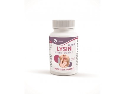 GALMED Lysin + Zinek + Vitamin C, 20 cps (8594058237911)