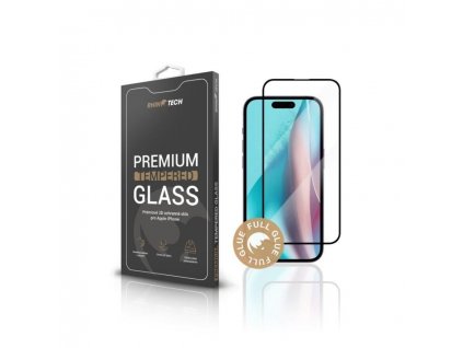 RhinoTech tvrzené ochranné 3D sklo pro Apple iPhone 15 Plus (RT273)