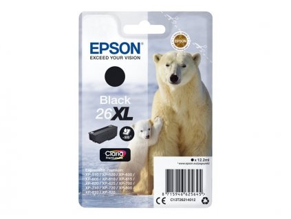 Epson T2621 Singlepack 26XL černá - originál (C13T26214012)