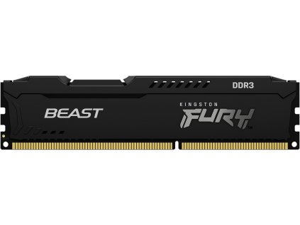 Kingston Fury Beast DIMM DDR3 8GB 1600MHz černá (KF316C10BB/8)
