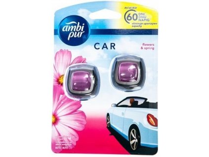 AmbiPur Car Osvěžovač Jaguar Flowers & Spring, 2 x 2 ml (4084500996779)