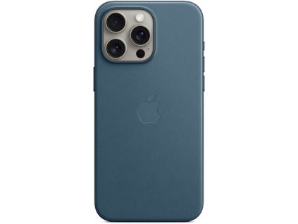 Apple iPhone 15 Pro Max FineWoven Case s MagSafe - Pacific Blue (MT4Y3ZM/A)