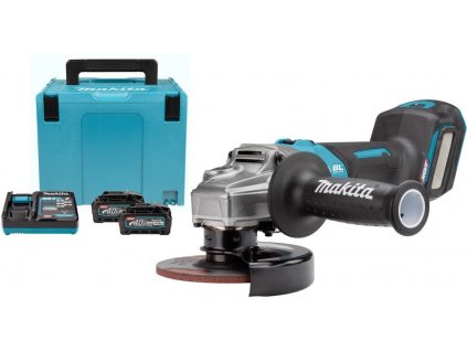 Makita GA023GM201 aku úhlová bruska s regulací 125mm Li-ion XGT 40V 2x4,0Ah (GA023GM201)