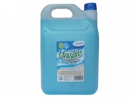 Antimikrobiální mýdlo UNISANS Oceán 5l, pH 5.5 (23966)