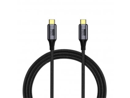 PremiumCord USB4™ Gen 3x2 40Gbps 8K@60Hz 240W Thunderbolt 3 kabel 0,8m (ku4cr08)