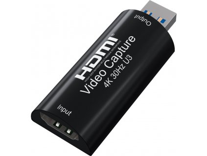 PremiumCord HDMI capture/grabber pro záznam Video/Audio signálu do počítače s USB3.0 (ku2grab4)