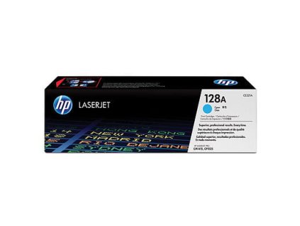 HP 128A Cyan Toner (1300 stran) pro CP1525, CM1415, CE321A - originální (CE321A)