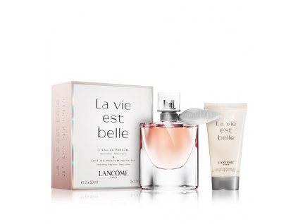 Lancome La Vie Est Belle EdP 50 ml + tělové mléko 50 ml Pro ženy dárková sada (3660732009541)