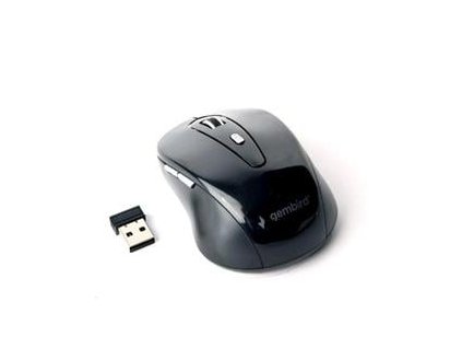 GEMBIRD MUSW-6B-01 bezdrátová myš, černá (MYS054277)