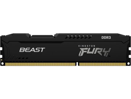 Kingston Fury Beast DIMM DDR3 4GB 1600MHz černá (KF316C10BB/4)