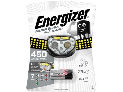 Energizer čelová svítilna - Headlight Vision Ultra  450lm (ESV042)