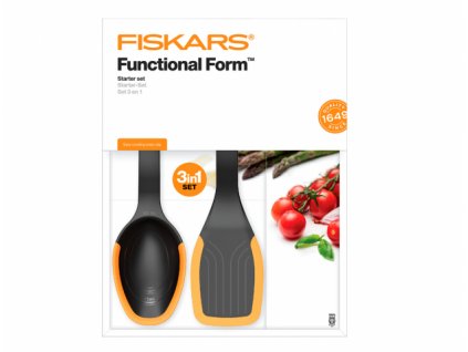 Fiskars Startovací set lžíce, lopatka a kleště FUNCTIONAL FORM (1027306)