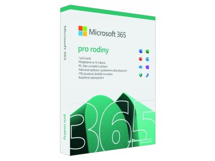 Microsoft 365 pro rodiny CZ (6GQ-01911) (6GQ-01911)