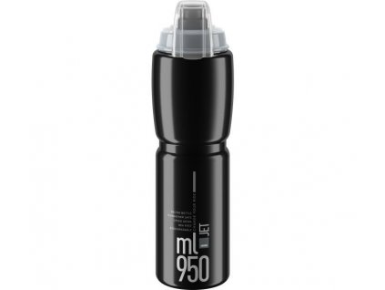 Lahev Elite  Jet Plus 950ml, černá/šedé logo (E0190904)