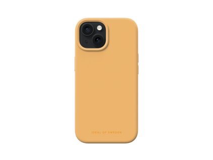 Silikonový ochranný kryt iDeal Of Sweden pro iPhone 15 Apricot (IDSIC-I2361-475)