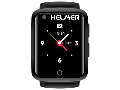 HELMER seniorské hodinky LK 716 s GPS lokátorem/ dot. disp./ snímač srdečního tepu/ nano SIM/ IP67/ 4G/ Android a iOS (hlmlk716)