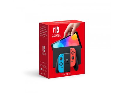 Nintendo Switch (OLED model) Neon Red&Blue (NSH007)