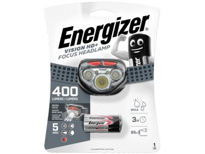 Energizer čelová svítilna - Headlight Vision HD+ Focus  400lm (ESV033)