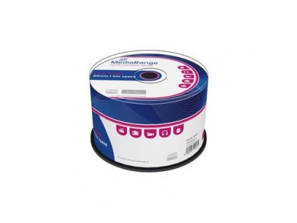 CD-R MediaRange 700MB 52x SPINDL (50pack) (MR207)