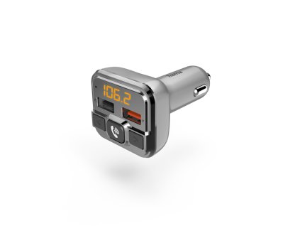 Hama Bluetooth FM transmitter pro autorádio, 2x USB, mSD (201631)