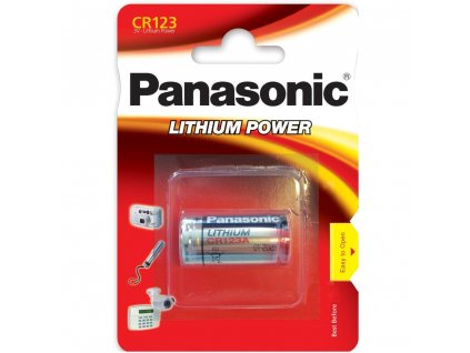 Panasonic Lithium Power CR123 (BK-CR123A-1B)